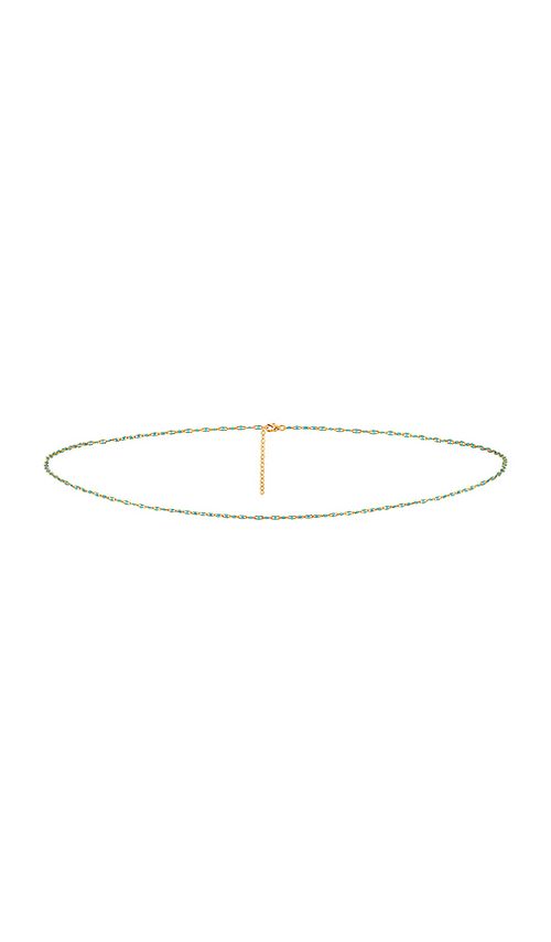 NAiiA x REVOLVE Turquoise Link Belly Chain in Blue