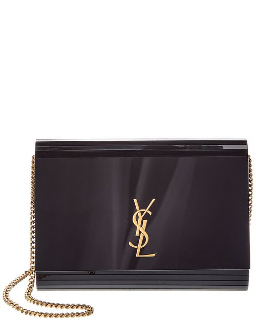 Vicky Minaudiere Plexiglas Shoulder Bag
