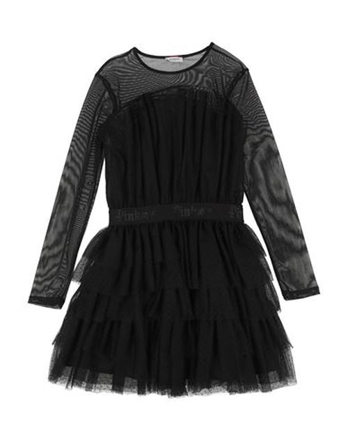 Kid Girl Kids' dress Black Size 10 Polyester, Elastane, Polyamide