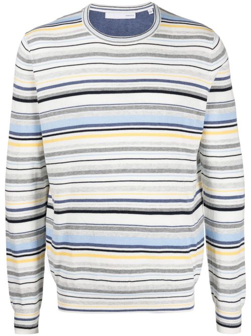 The Philippe striped jumper - Blue