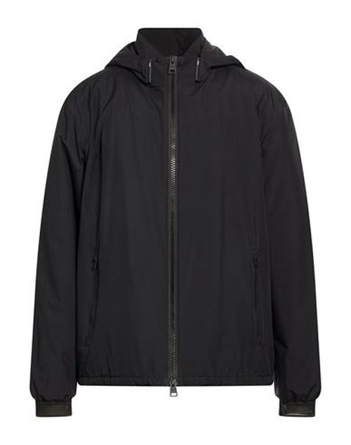 Man Jacket Black Size 50 Polyester