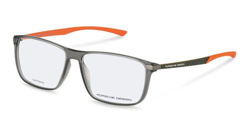 Porsche Design P8781 B000 Men's Eyeglasses Grey Size 56 - Blue Light Block Available