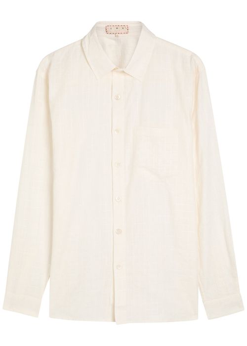 Enamorados Embroidered Cotton-blend Shirt