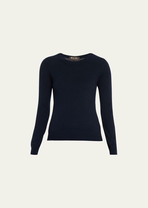 Long-Sleeve Cashmere Sweater