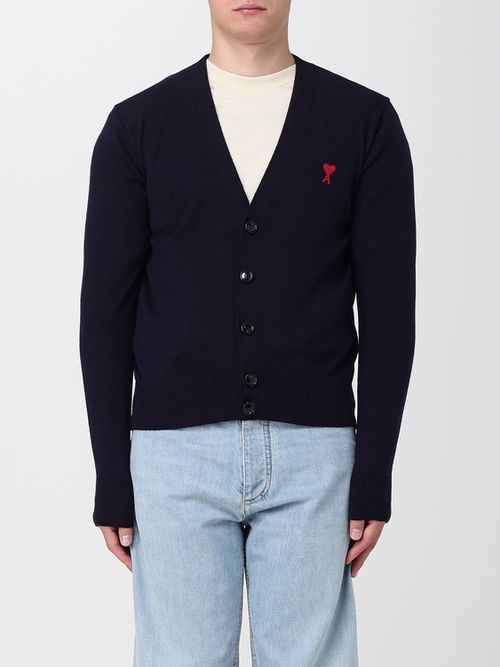 Cardigan Men color Blue