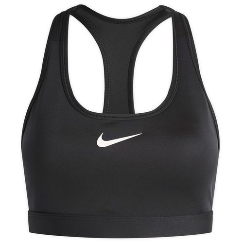 Nike Women's Swoosh Sports Bra in Black/White