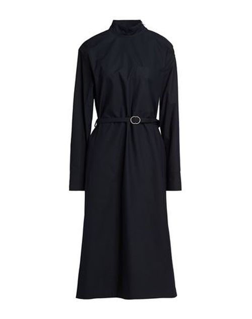 Woman Midi dress Midnight blue Size 4 Cotton