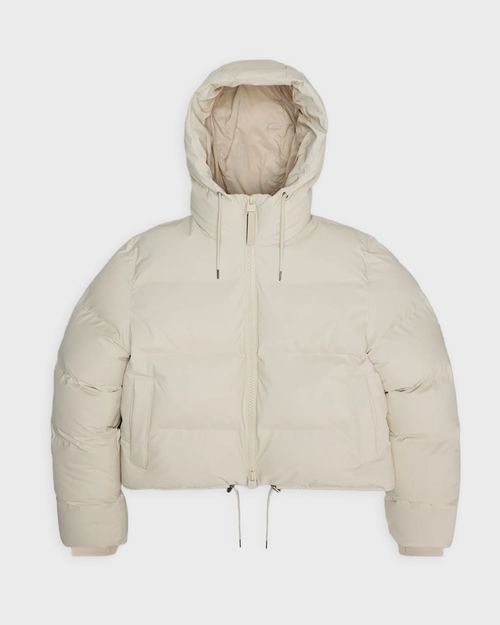 Rains Jacket Alta Short Puffer Dune