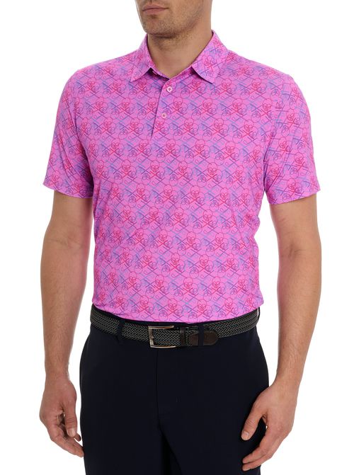 Robert Graham Robert Graham Iron Skull Performance Polo