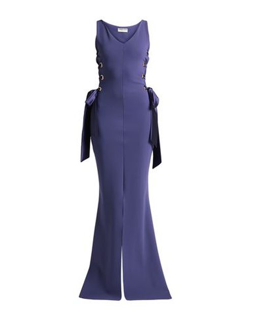 Woman Maxi dress Purple Size 2 Polyamide, Elastane