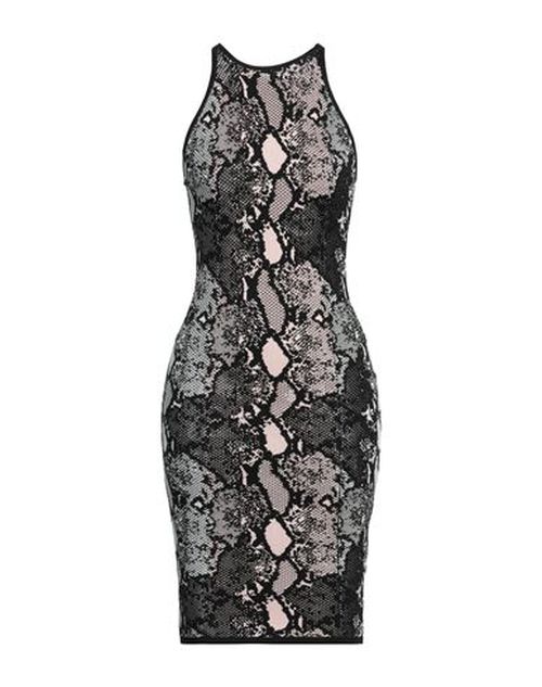 Woman Midi dress Black Size 4 Viscose, Polyamide