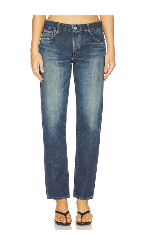 Moussy Vintage Leverett Slim Straight Jeans in Blue. 24. Also , 26, 27, 28, 29