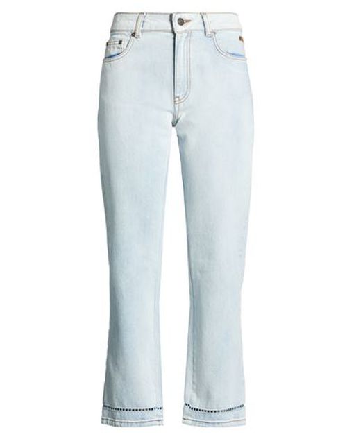 Woman Jeans Blue Size 0 Cotton