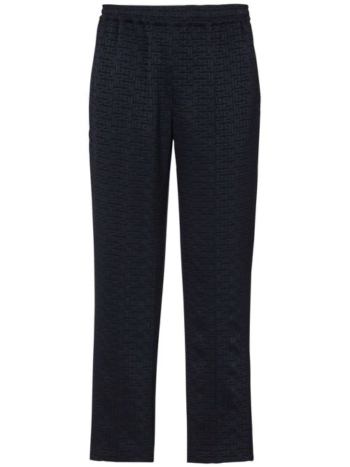 PB Labyrinth jacquard trousers - Blue