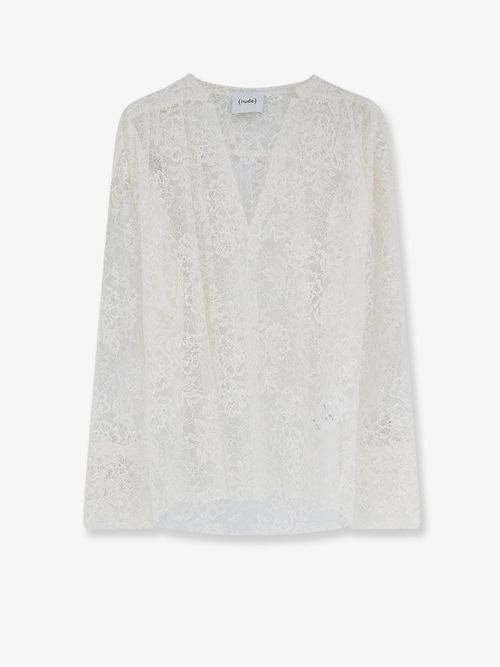 Lace Shirt — White