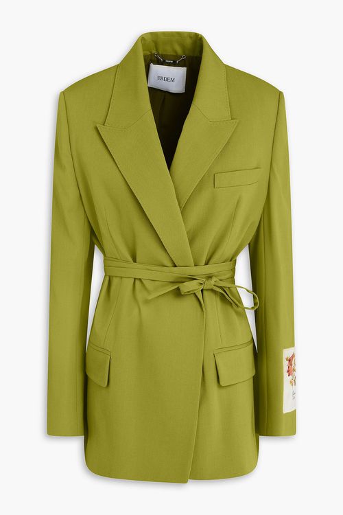 Twill blazer - Green - UK 10