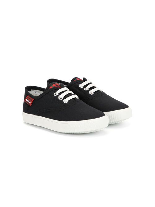 Canvas low-top sneakers - Black
