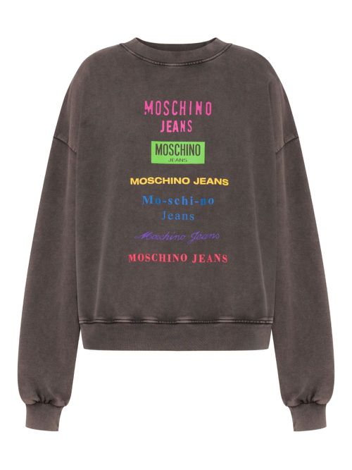 Logo-print sweatshirt - Grey