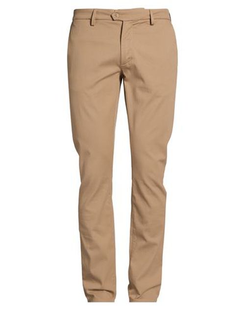 Man Pants Light brown Size 36 Cotton, Tencel, Elastane
