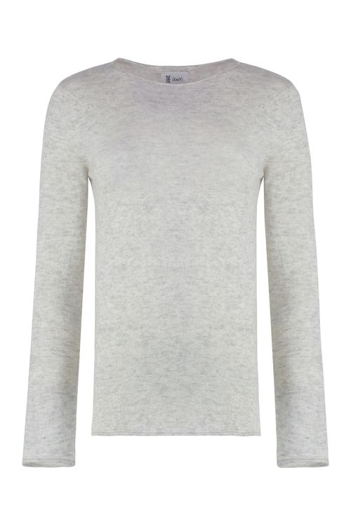 The (alphabet) Alphabet Knit Silk-Cashmere Blend Pullover