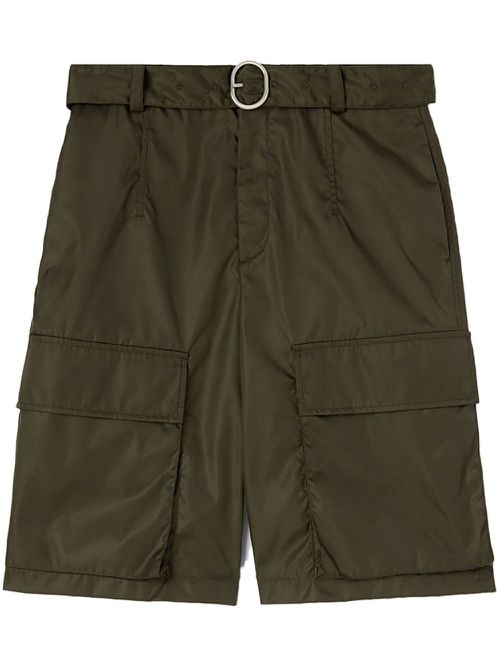 Belted shorts - Green