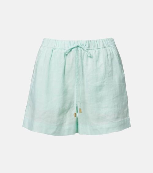 Corfu linen shorts