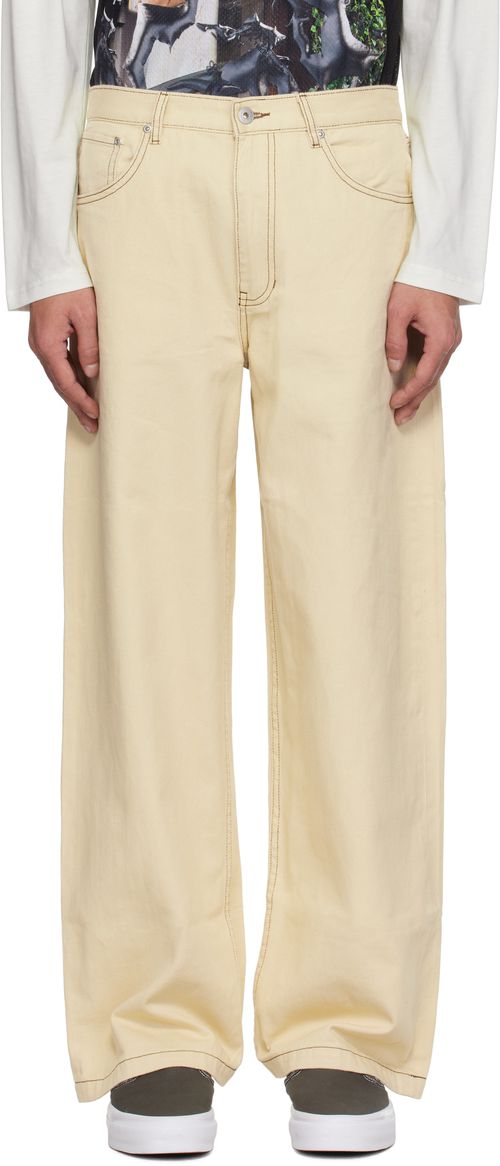 Perks and Mini Beige Alto Jeans