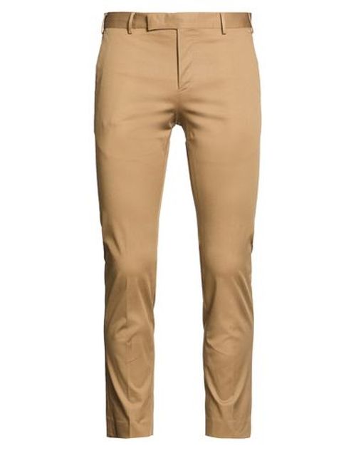 Man Pants Camel Size 30 Cotton, Elastane