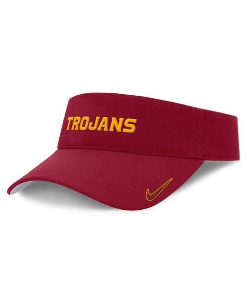 Men's Cardinal Usc Trojans On-Field Ace Performance Adjustable Visor Hat - Cardinal