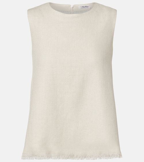 Manika linen and cotton top