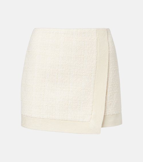 Tweed miniskirt