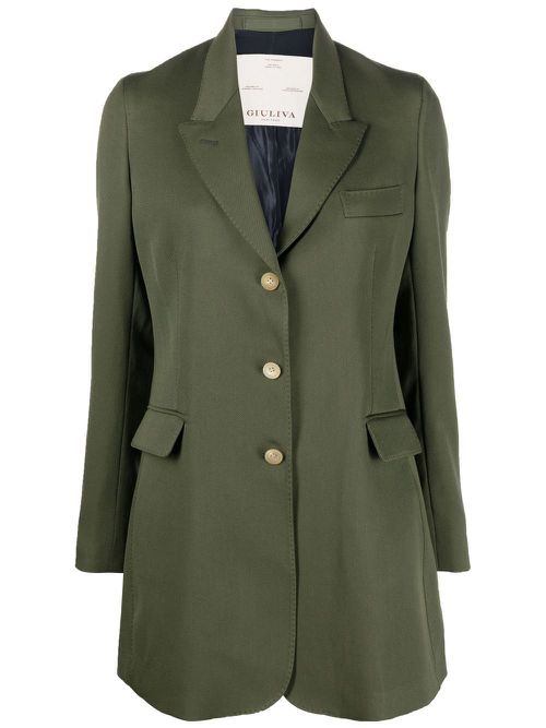 The Karen single-breasted blazer - Green