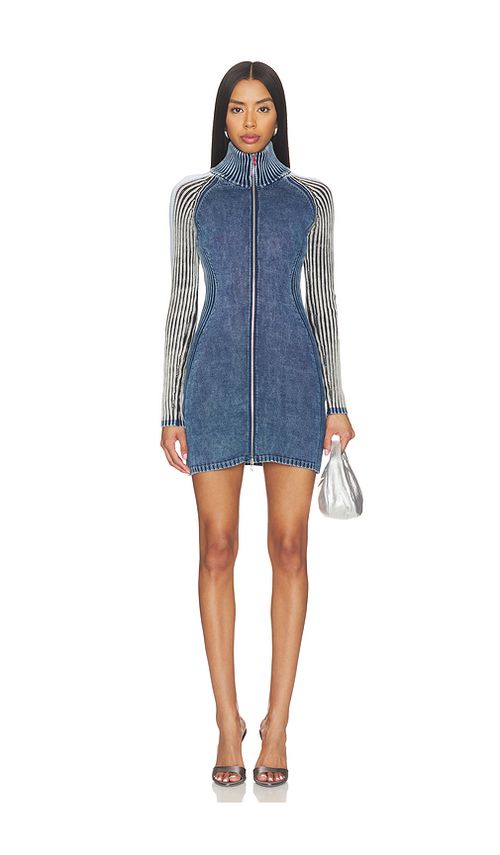 Diesel Estelle Dress in Blue. XS. Also in