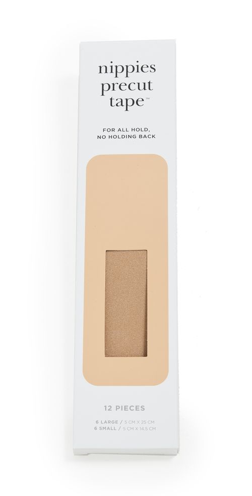 Nippies Pre-Cut Tape Creme One Size