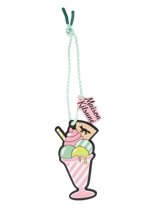 Ice cream key charm - Pink