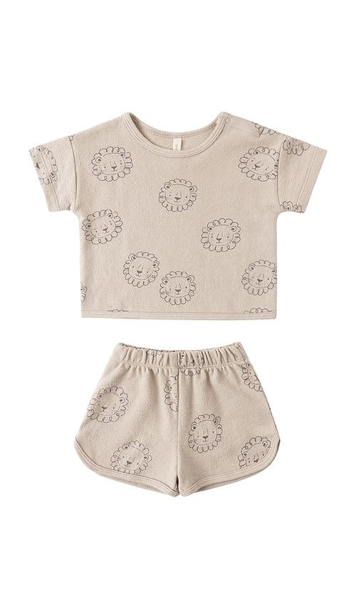 QUINCY MAE Spongy Play Set in Taupe. 2-. Also
