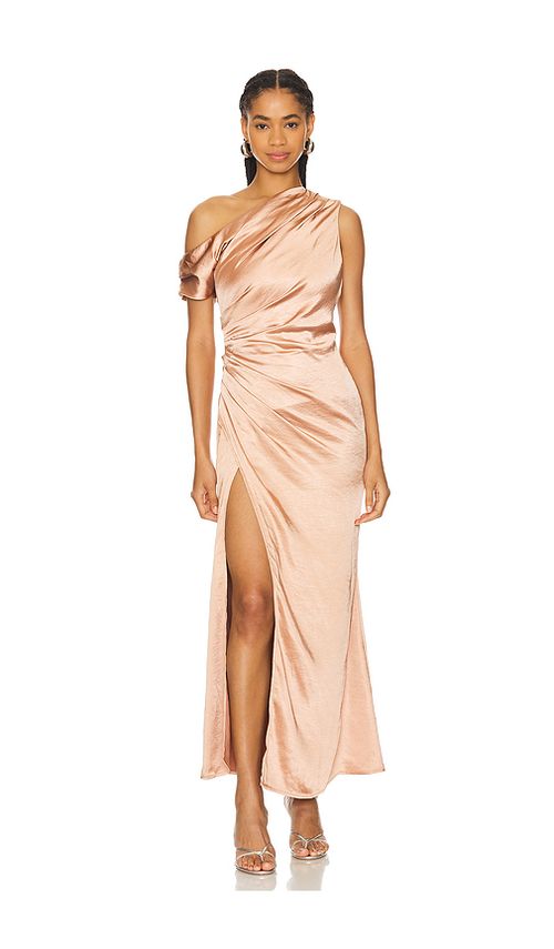 ELLIATT Retreat Dress in Peach. M. Also in