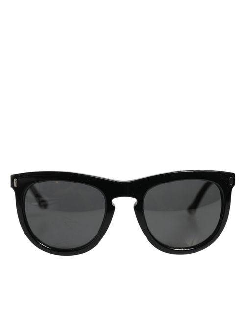 Dolce & Gabbana DG4281 Black Round Frame Full Rim Eyewear Women's Sunglasses Pre-Owned