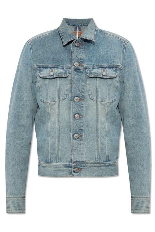 Cut-out Denim Jacket