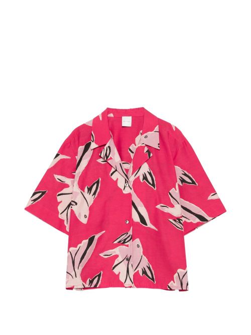 Printed cotton shirt