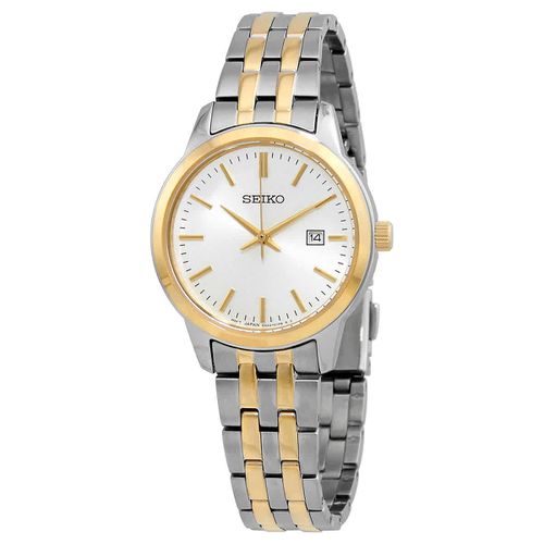 Classic Quartz White Dial Two-tone Ladies Watch SUR410