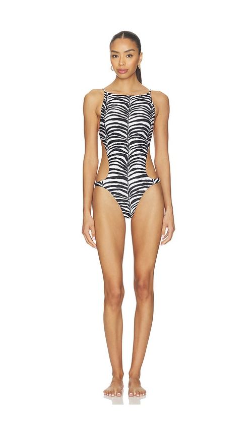 Vix Swimwear Nuala One Piece Brazilian in Black,White. - XS also in S