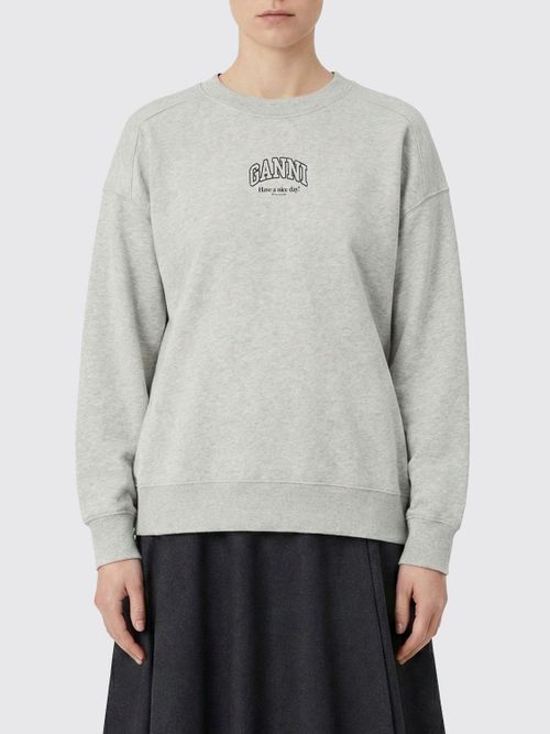 Sweatshirt Woman color Grey