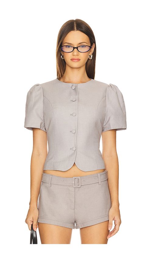 LIONESS Femme Blouse in Grey.  XS also in L, M