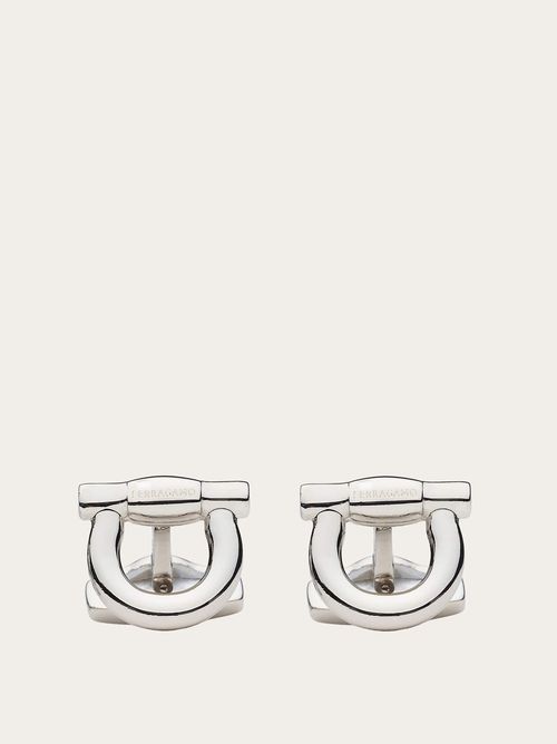 Men Gancini cufflinks Silver