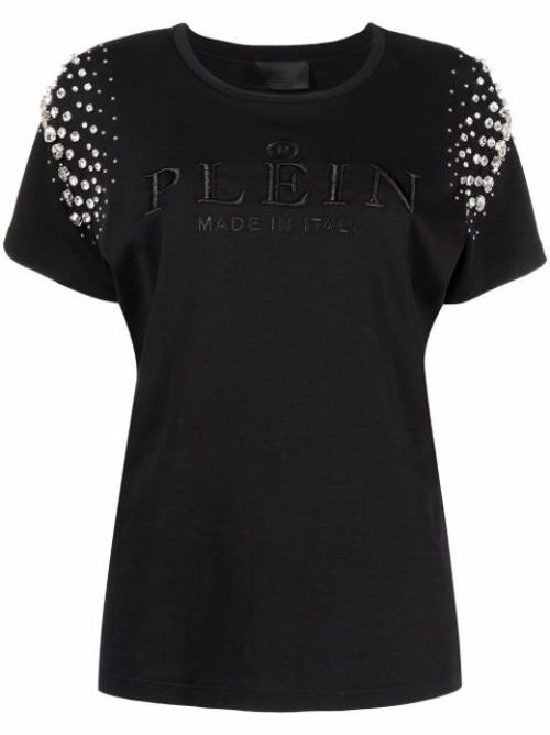 Crystal Iconic cotton T-shirt