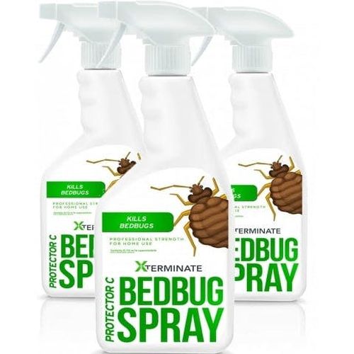 Xterminate Bed Bug Killer Spray 3L, Used By Professionals, For Home Use, Bedrooms, Mattresses, Carpets, Furniture