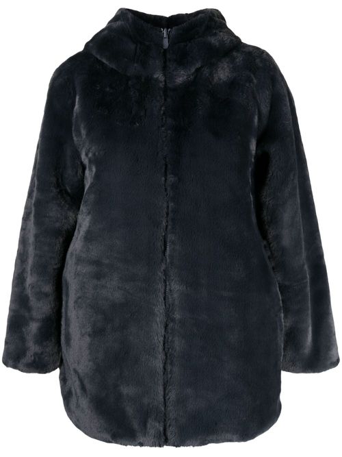 Bridget faux-fur reversible jacket - Blue