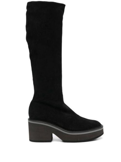 Anki 75mm knee-high suede boots