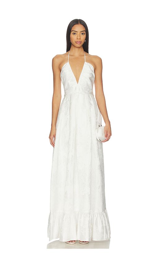 Katie May ROBE ISOLA en Ivory. L. Also en M, S, XL